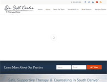 Tablet Screenshot of drjeffcaster.com